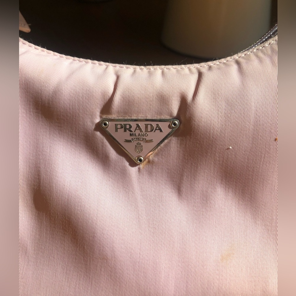 PRADA TESSUTO Beautiful vintage 1990s prada bag. Perfect pink color! - Picture 4 of 5